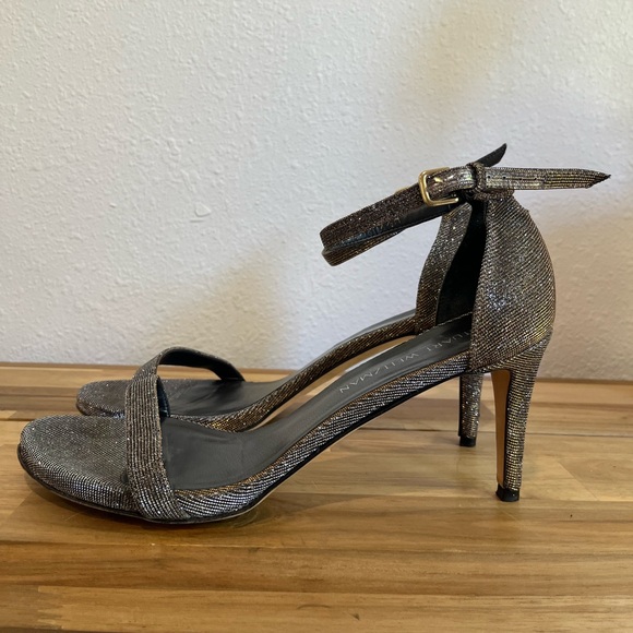 Stuart Weitzman Nunaked Pyrite Nocturn, 9.5 - Picture 5 of 14